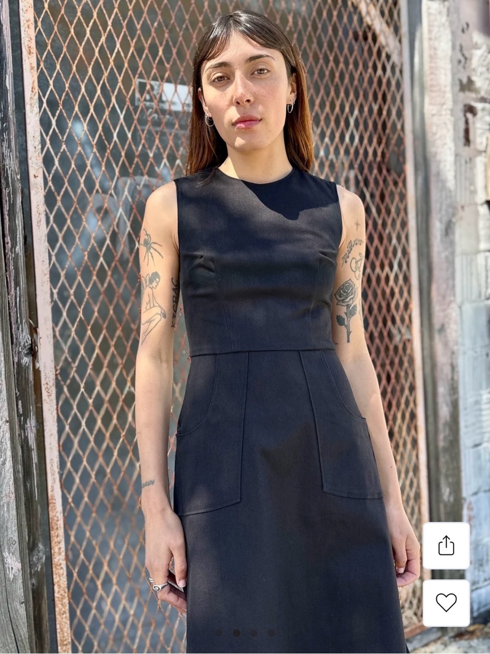 BRAND NEW-NOOWORKS Edie Black-Size S-$100